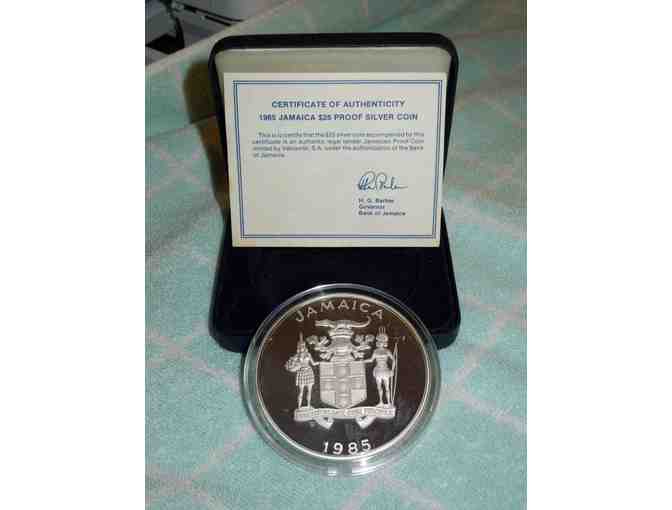 Collectible Coin - 1985 Jamaica $25 Proof Silver Coin