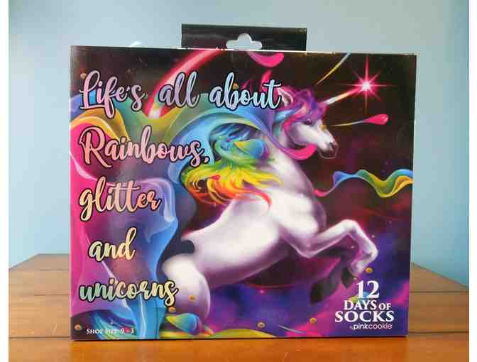 Glitter & Unicorns - 12 days of Socks (Life's all about Rainbows) - Photo 1