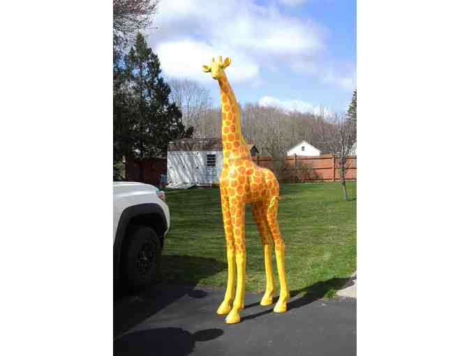 8' Glenmorangie Scotch Giraffe - donated by Landry Liquors, located in Seekonk, MA