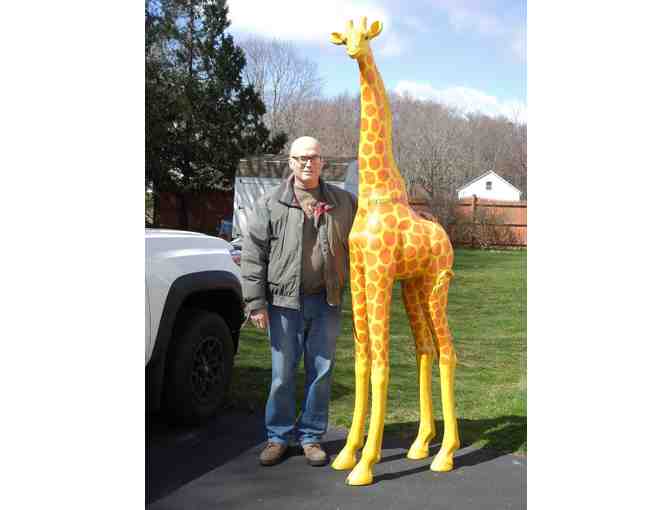8' Glenmorangie Scotch Giraffe - donated by Landry Liquors, located in Seekonk, MA