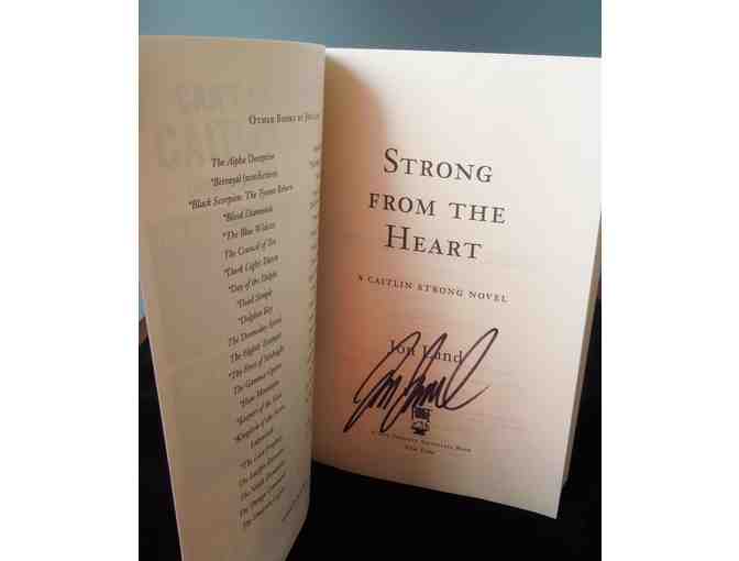 Signed Uncorrected Advance Reading Copy Softcover by Jon Land - Strong from the Heart