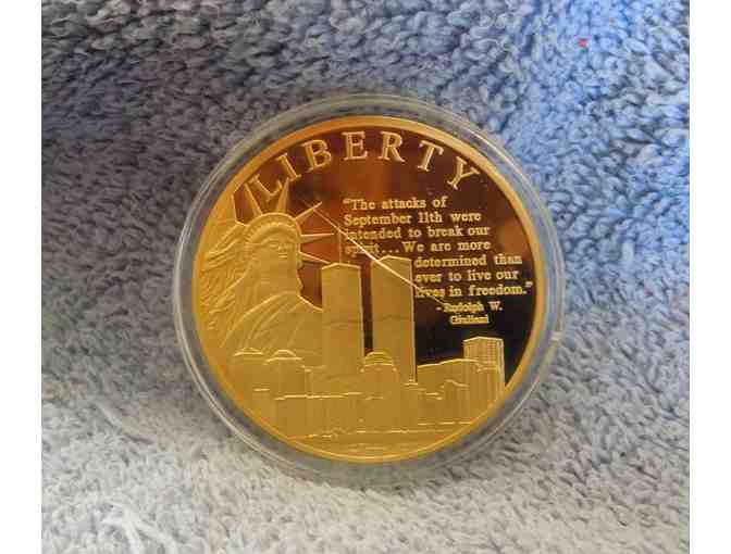 The American Spirit Liberty Collector Coin - Remembering 9/11