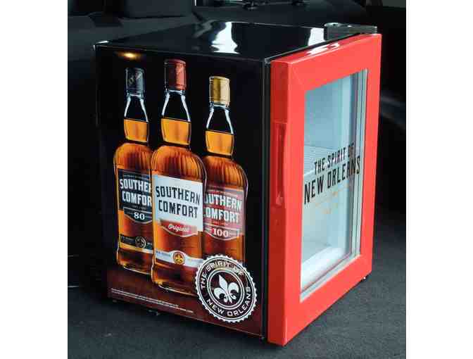 Southern Comfort Refrigerator - Logo on Both sides and Spirit of New Orleans on Door