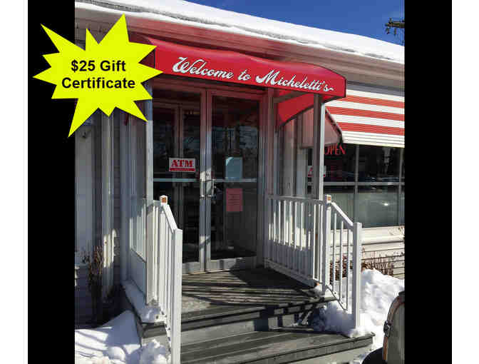 $25 Gift Certificate to Micheletti's Family Restaurant - Located on Newman Ave in Seekonk - Photo 1