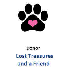 Lost Treasures and a friend of the Shelter