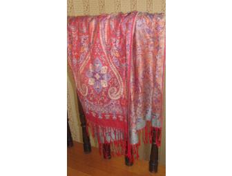 $25 gift certificate & Women's pashmina scarf
