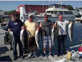(4) hr inshore fishing trip for (4) people (stripers and bluefish)