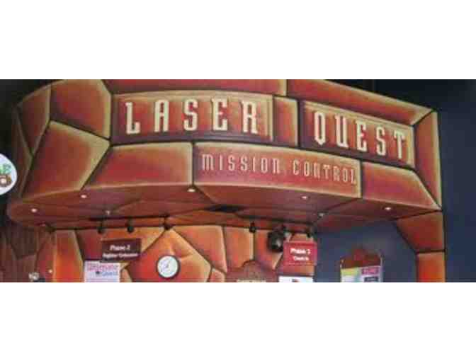LASER QUEST FAMILY FUN PACK (4)