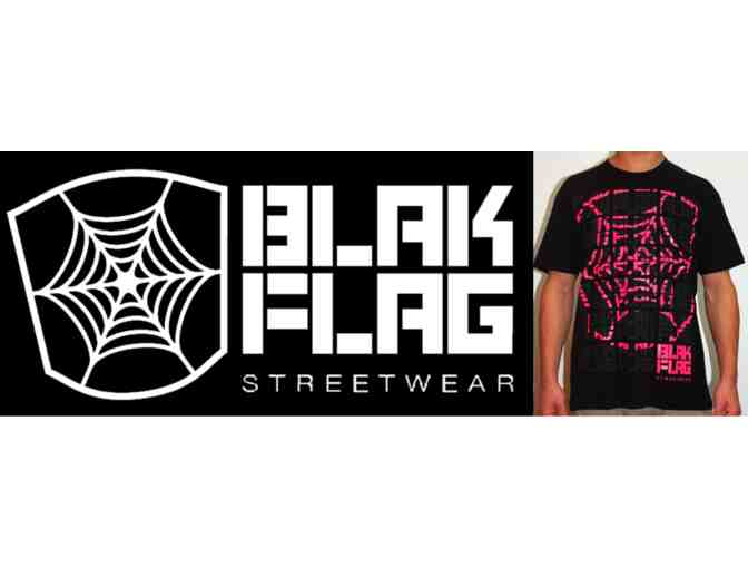BlakFlag Apparel -  Web Trap Tee shirt - Pink