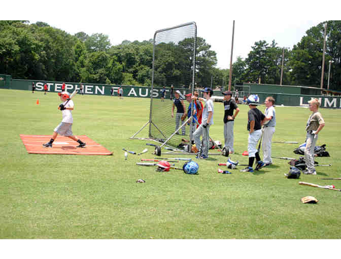 2 Admissions to SFA Lumberjack Baseball Camps