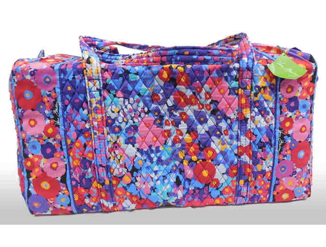 Vera Bradley Large Duffel Travel Bag in 'Impressionista'