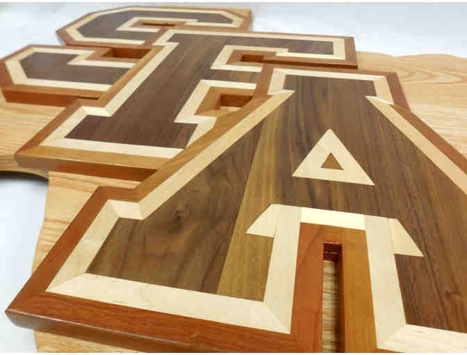 Hand Crafted Wooden SFA Logo