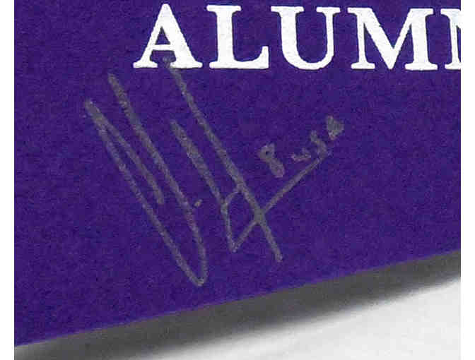 Clint Dempsey Autographed SFA Alumni Association Pennant