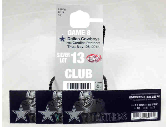 3 Dallas Cowboys Tickets for November 26! Dallas Cowboys vs. Carolina Panthers