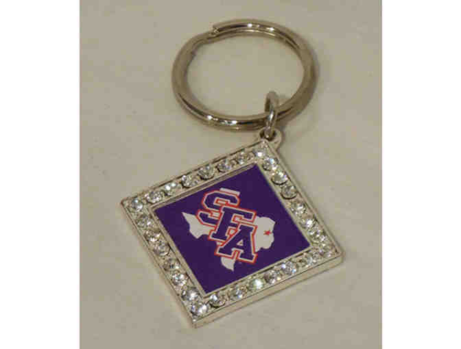 SFA Bling Necklace, Earrings, and Key Fob Set