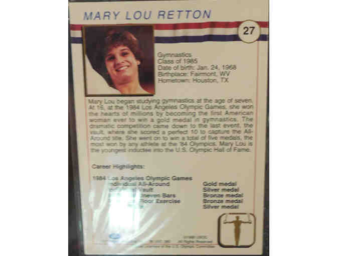 Mary Lou Retton Autograph Package