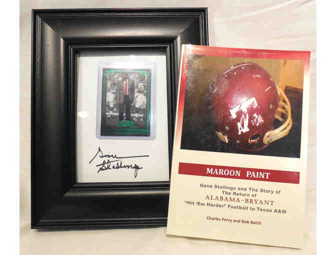 Gene Stallings Autograph Package