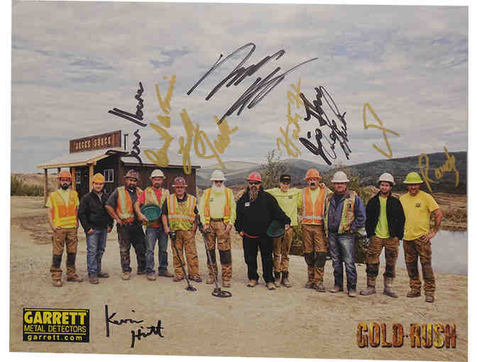 Gold Rush Autographed Print