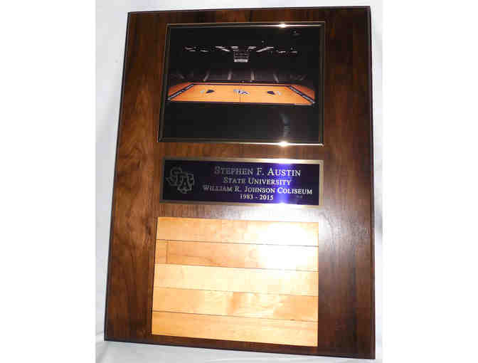 Own a Piece of the SFA Basketball Floor!