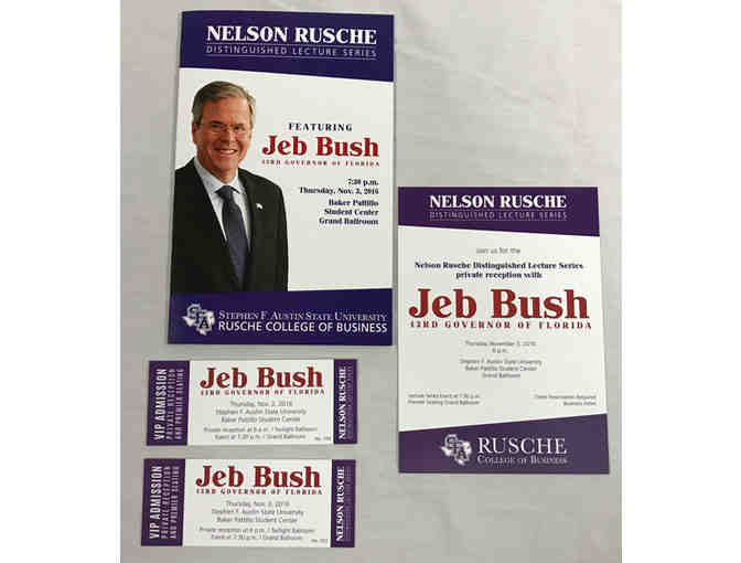 Autographed Jeb Bush  Collection