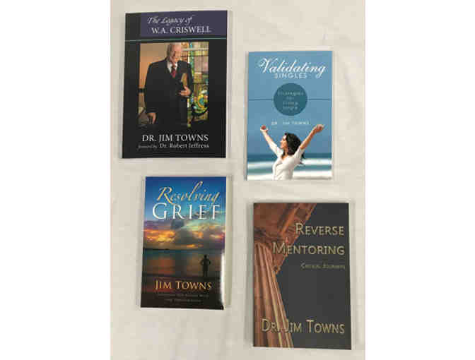 Dr. Jim Towns Autographed Book Collection