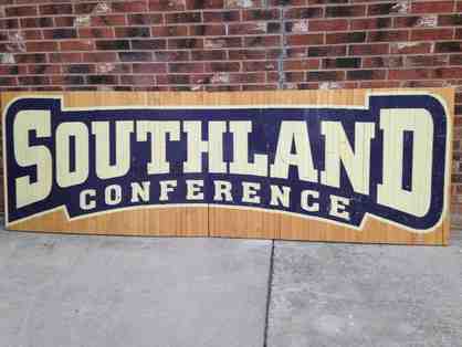 Southland Conference Logo - The Coliseum Collection (Lumberjack Basketball Flooring)