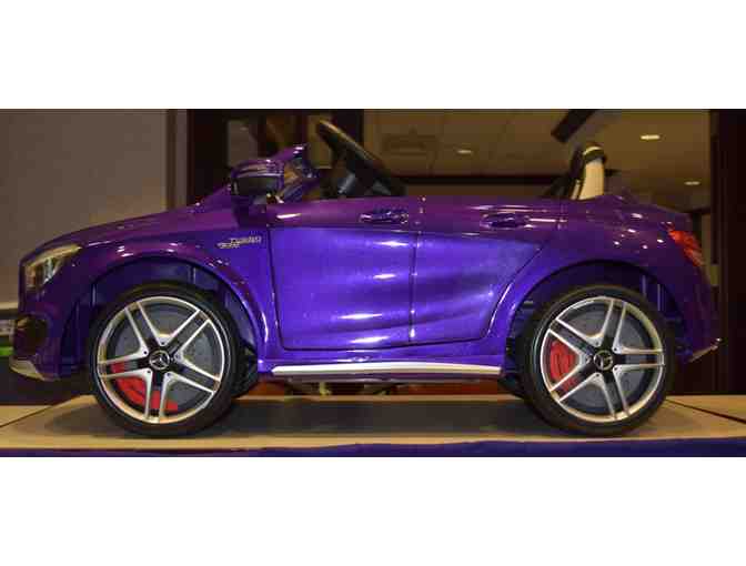 Purple Mercedes CLA45 AMG 12V Kids Ride on Toy