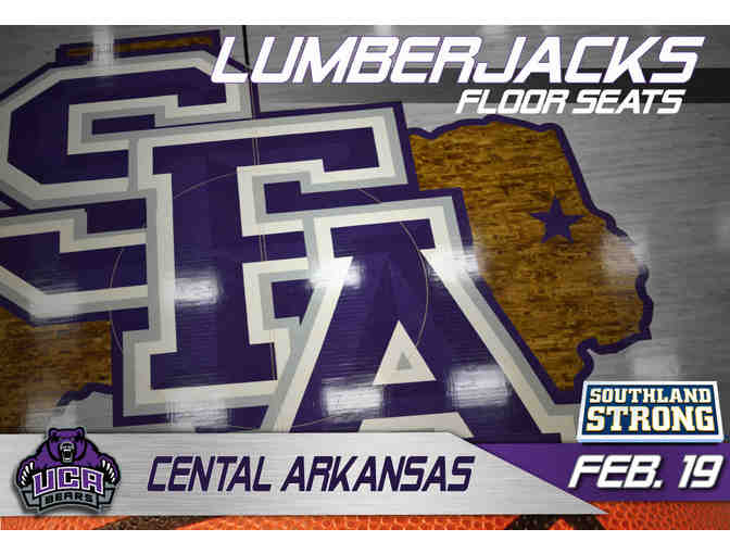 2 Floor Seat Tickets to the SFA vs. Central Arkansas Men's Basketball Game - Photo 1