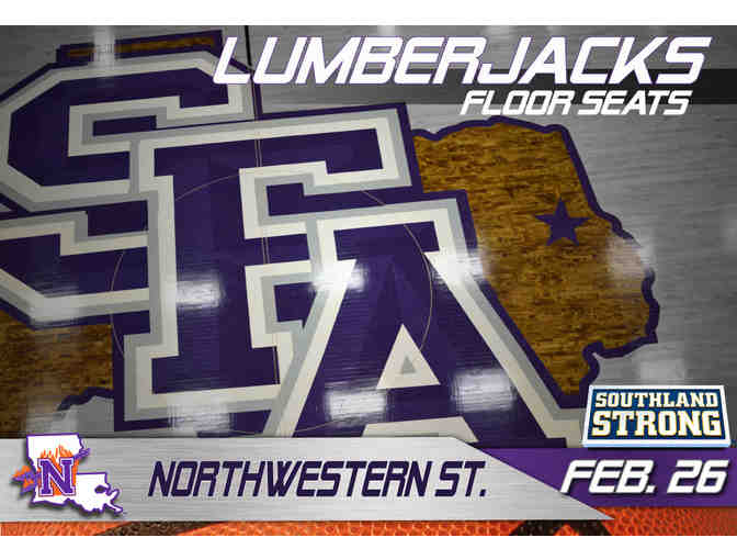 2 Floor Seat Tickets to the SFA vs. Northwestern State Men's Basketball Game - Photo 1
