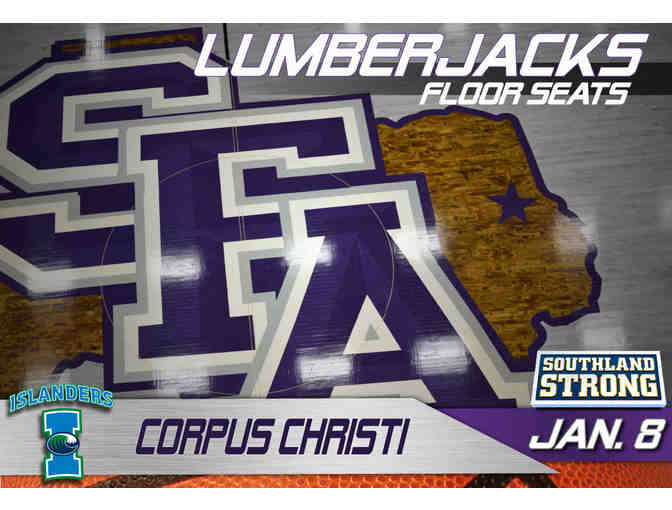 2 Floor Seat Tickets to the SFA vs. Texas A&M- Corpus Christi Men's Basketball Game - Photo 1