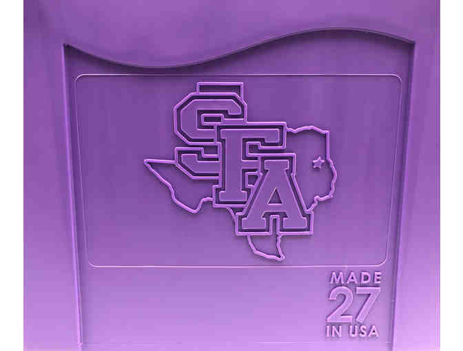 Custom Molded Purple SFA Cooler- 27 Quart - Photo 2