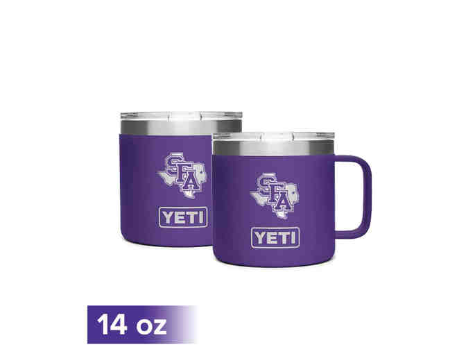 Set of (2) SFA Yeti Rambler Coffee Mugs