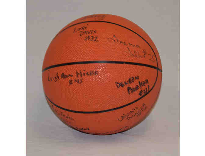 92-93 SFA Women's Basketball Team Autographed Basketball