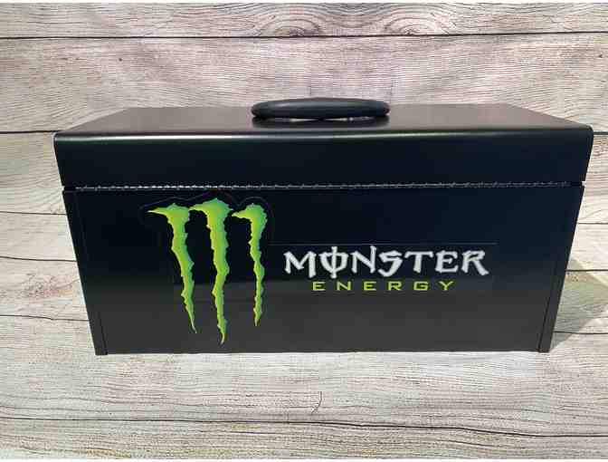 Unique Monster Energy Toolbox complete with a large set of Boxo tools