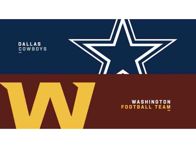 (3) Dallas Cowboys Vs. Washington Football Tickets - Photo 1