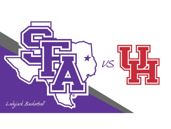 2 Floor Seats - SFA vs. University of Houston Women's Basketball Game! - Photo 1