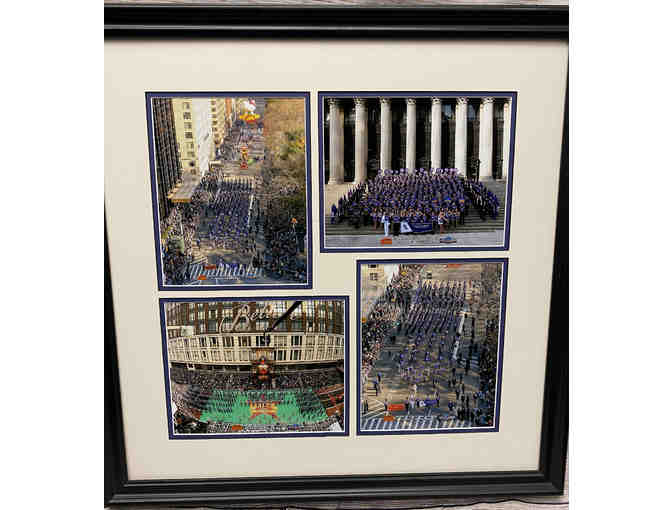 26 X 22 Inch Framed Art of LMB's Performance at Macy's Day Parade (2015)