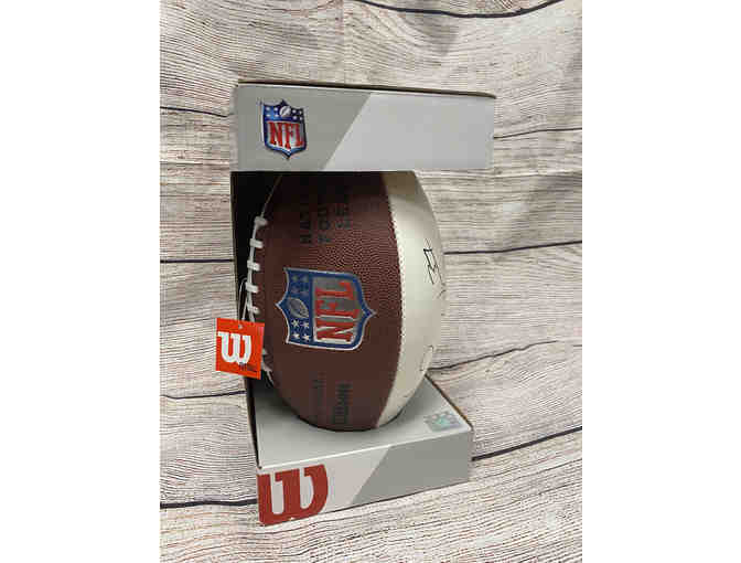 Larry Centers Autographed Football