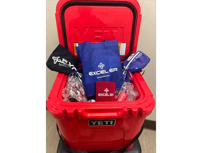 Red Yeti Cooler with Swag