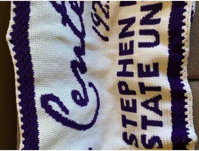 SFA Centennial Crocheted Afghan