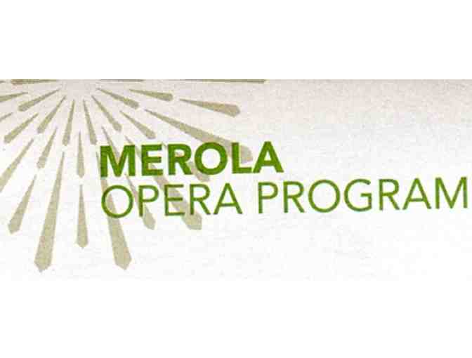 Merola Opera Grand Finale Package