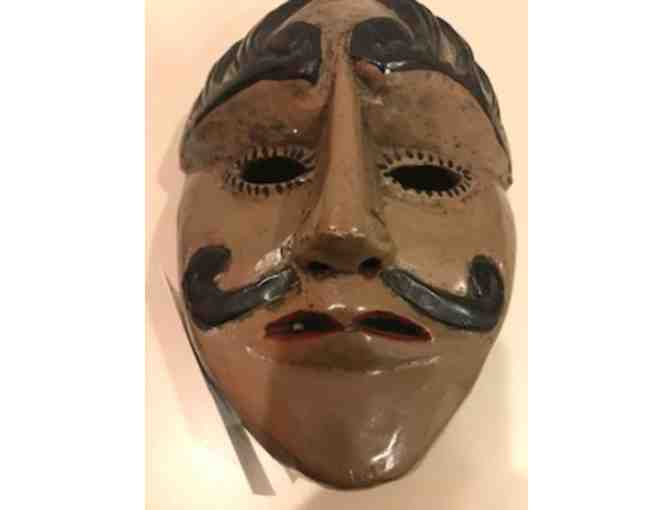 Hand Carved Mask from F. Dorian - Photo 1