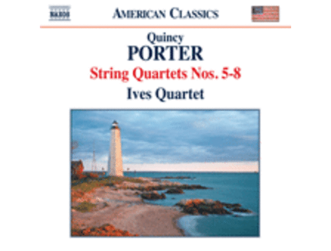 CDs: The Ives Quartet perform Quincy Porter String Quartets No. 1-8