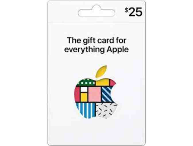 Apple gift card $25 - Photo 1