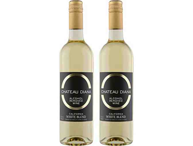 Chateau Diana (Alcohol Removed Wine/ California White Blend) 2 Bottles