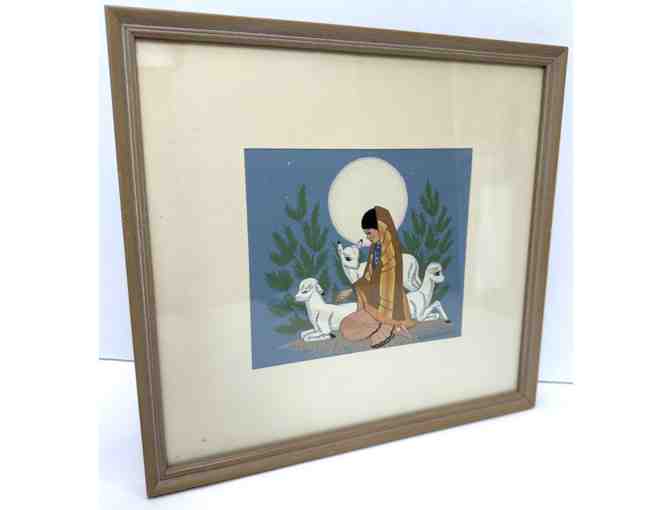 Harrrison Begay Navajo Artist Silk Screened Print
