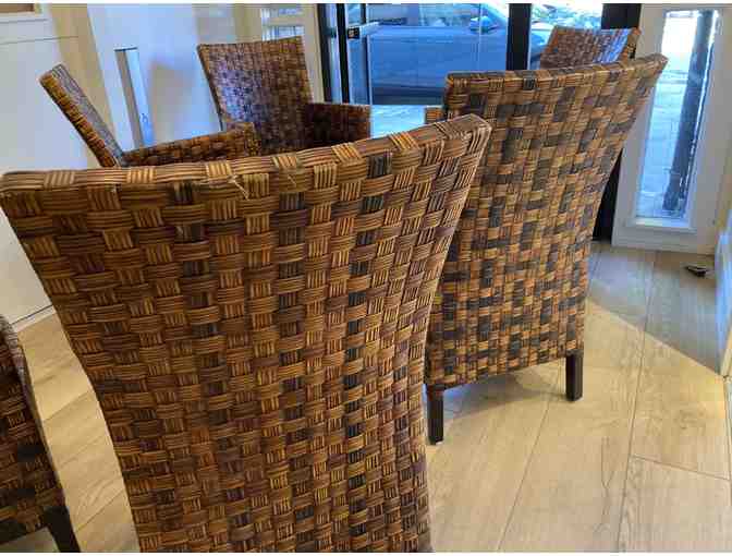 Pair of Rattan Armchairs (1 of 3)