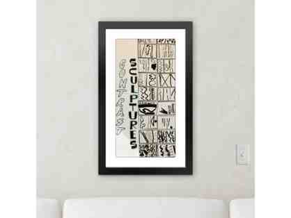 Third Grade Students Contrast Sculptures