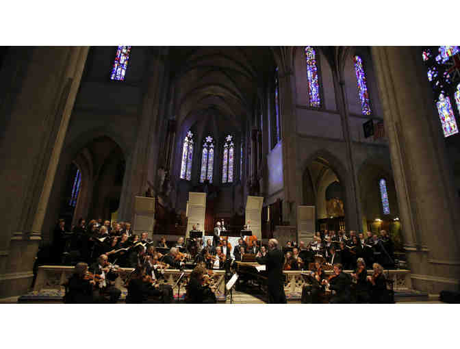 Dinner and Messiah at Grace Cathedral