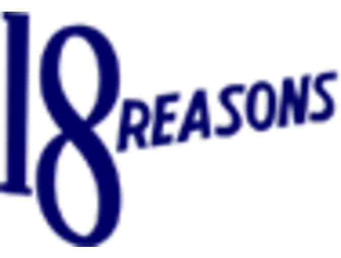 18 Reasons membership and tote bag